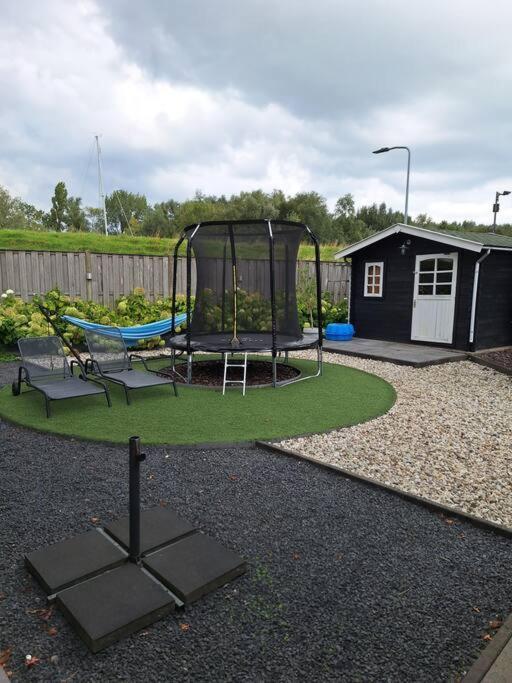 Family Wellness Lodge 4 Personen Zuid-Holland! Ooltgensplaat Zewnętrze zdjęcie